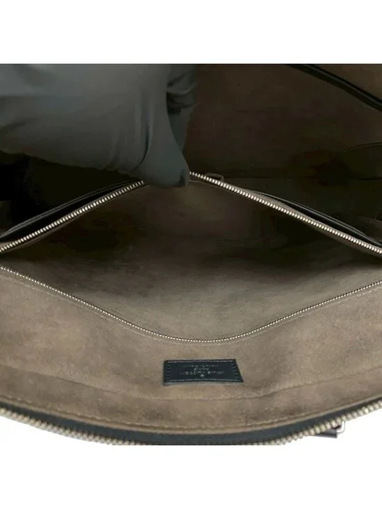 Louis Vuitton Porte Documents Voyage Epi Leather Business Briefcase Noir - Picture 10 of 10